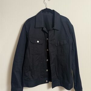 Men's Black Denim Jacket
